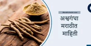 Ashwagandha information in Marathi