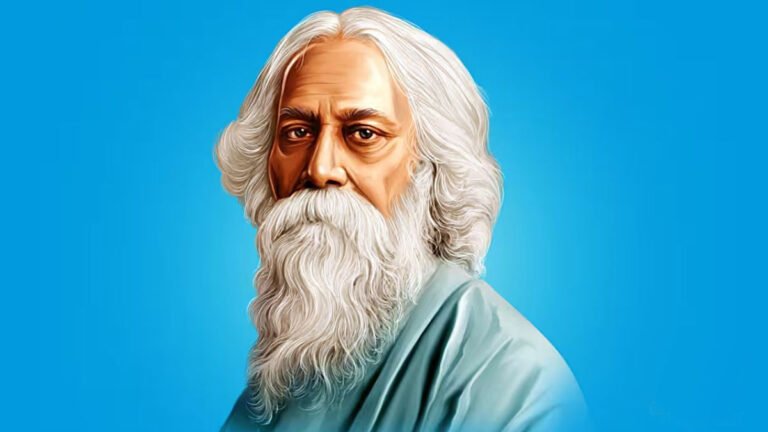 rabindranath tagore information in marathi